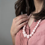 Constance maternity necklace: Round Beads