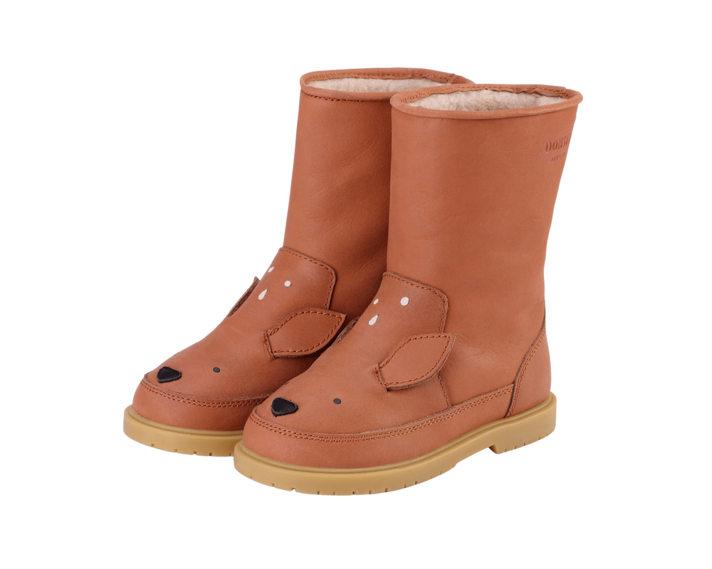 Wadudu Classic Boots | Deer | Walnut Leather (2022003)