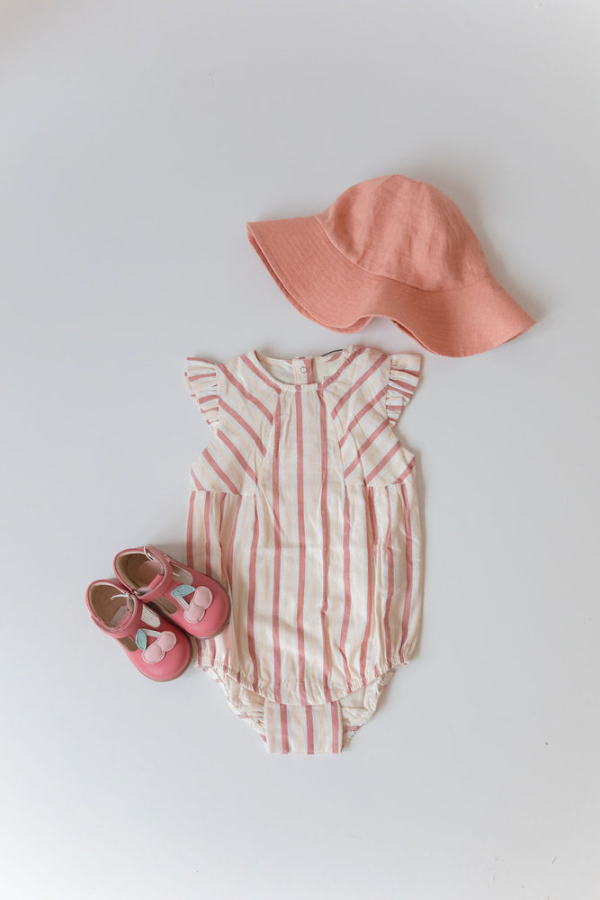 Romper YD Stripe Eggnog