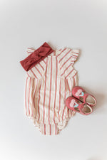 Romper YD Stripe Eggnog