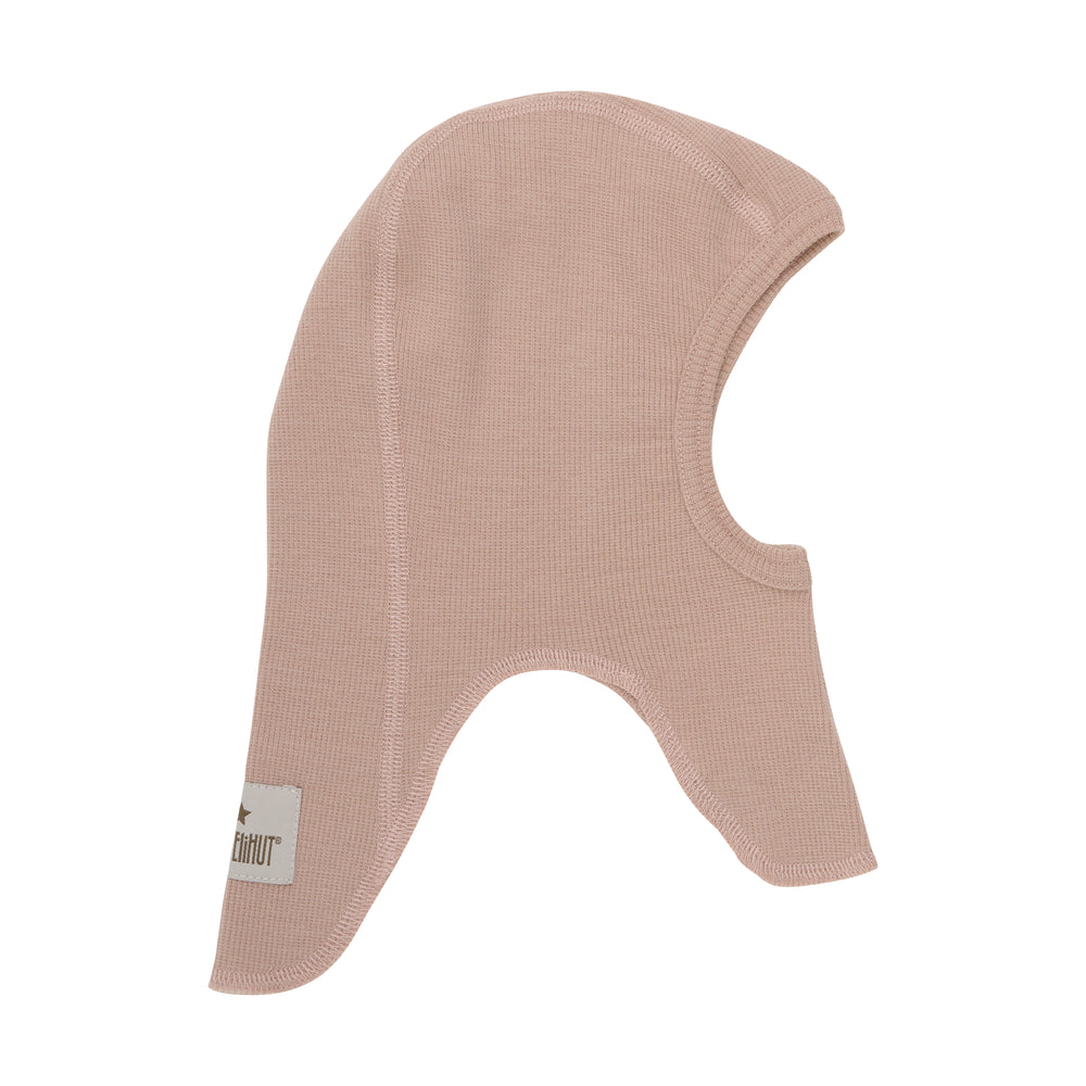 (460209) Balaclava Wool Rib - Mahogany Rose