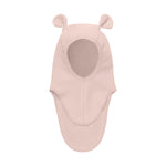 (460214) Balaclava Ears Cotton Fleece - Mahogany Rose