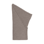 (460234) Balaclava Pixie Wool Knit - Brown Melange