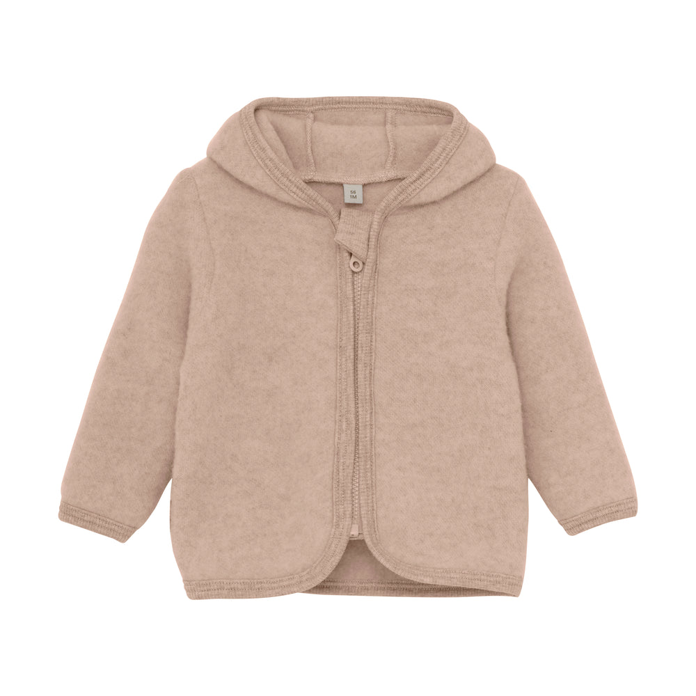 (480391) Jacket Wool Fleece - Mahogany Rose