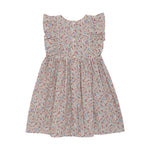 Dress SS in Liberty Fabric - Serpia Rose