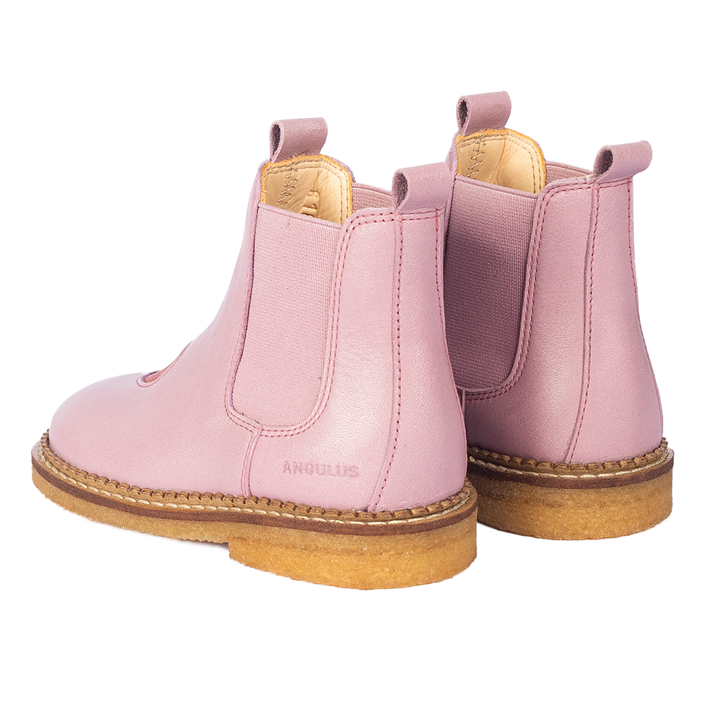 Chelsea boots with heart - Pink