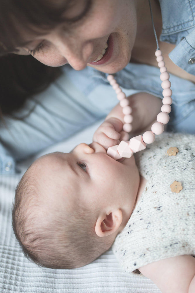 Constance maternity necklace: Round Beads