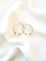 NAÏADE hoop earrings