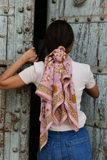 Scarf N°112 Pink