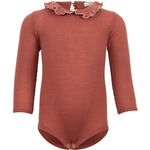 Athena - Onesie Autumn Blush with Cloudberry contrast