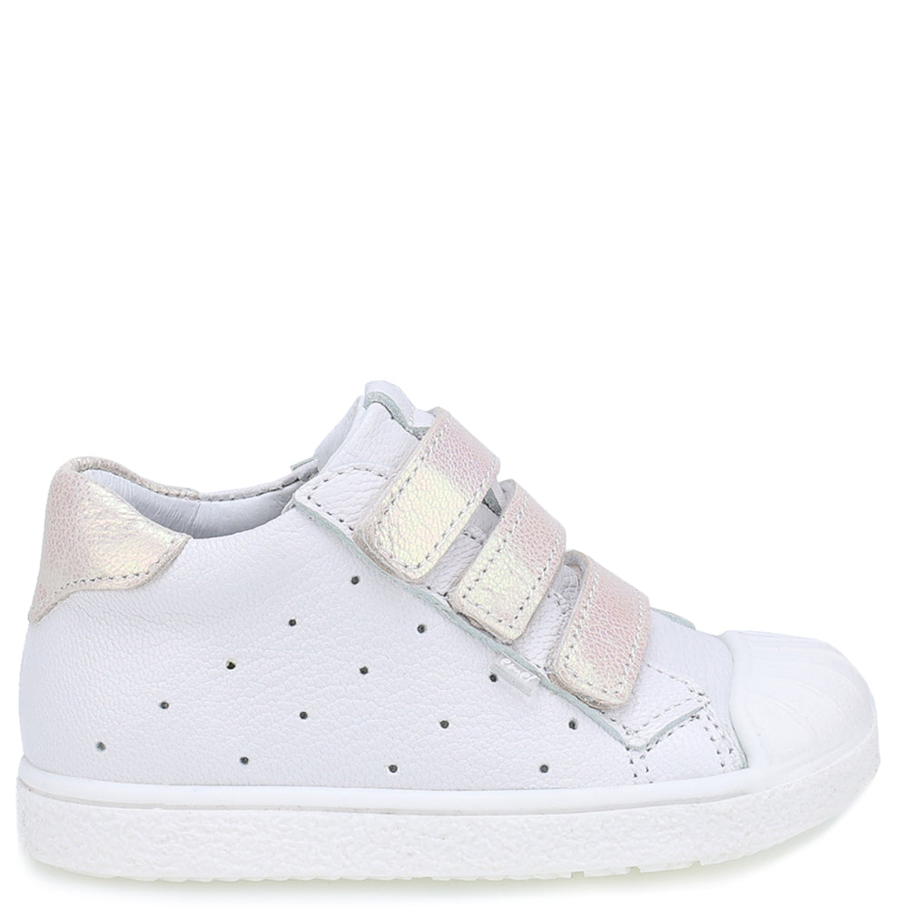 (2804-12/2805-12) Low Bumper Trainers White velcro