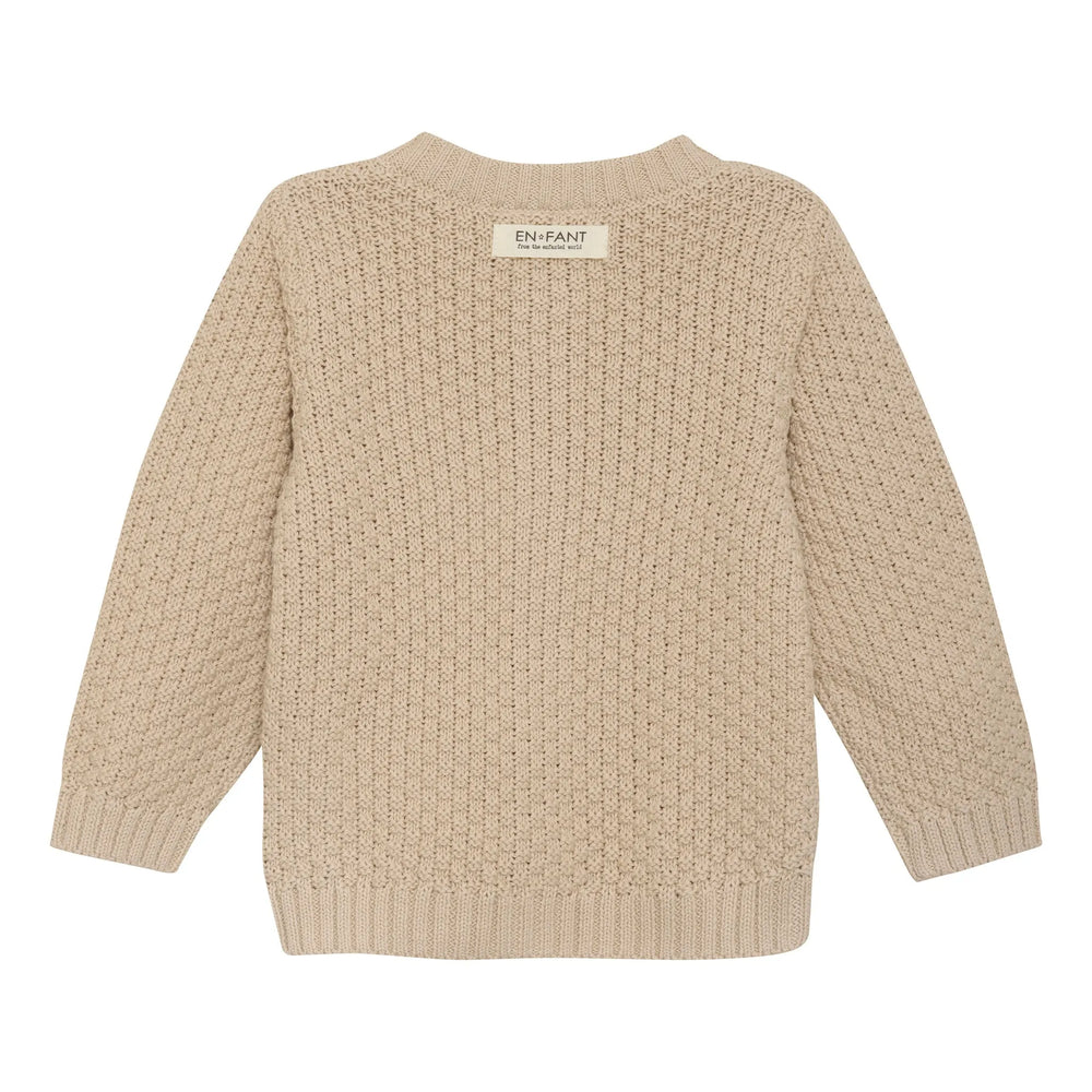 Cardigan Tricot - Cement