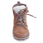 (EY272E) Emel winter boots - Brown