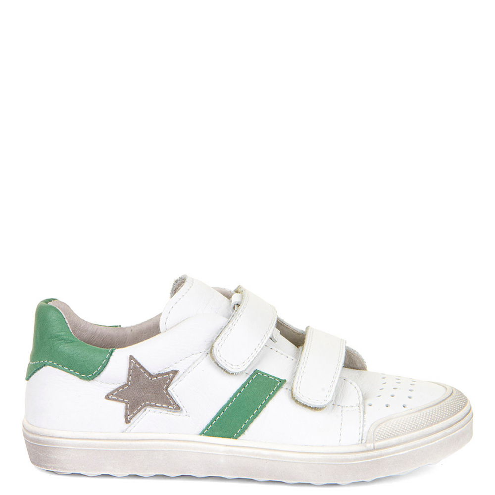 (G3130251-6) Children's Shoes - STAR white/green