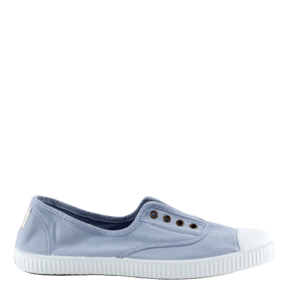 (106623) Women's canvas trainers with elastic - Nube