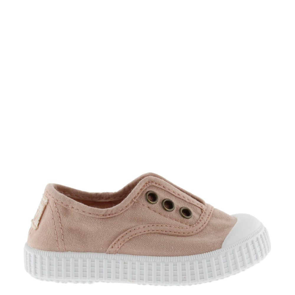 (106627) Children's canvas trainers with elastic - Ballet