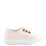 (106627) Children's canvas trainers with elastic - Cotton