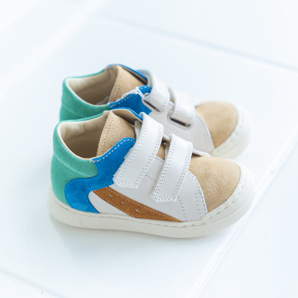 Falcotto Aveniss VL Suede/Nappa Milk-Sand-Green