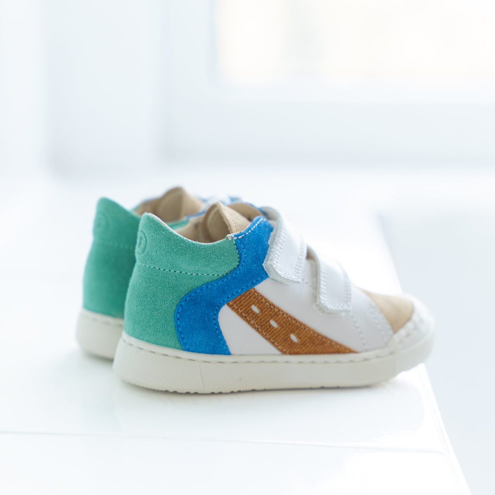 Falcotto Aveniss VL Suede/Nappa Milk-Sand-Green