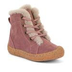 (G2110125) Froddo Children's Ankle Boots - MINNI SUEDE Pink