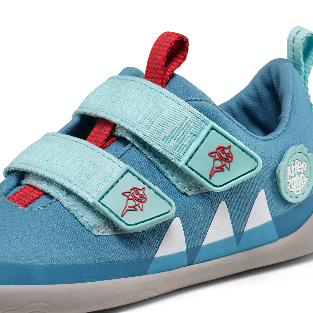 (00391-30211) Affenzahn Barefoot cotton Lucky Shark