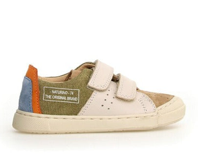 Naturino Trajan VL -  Suede Denim Sand-Milk-Militare