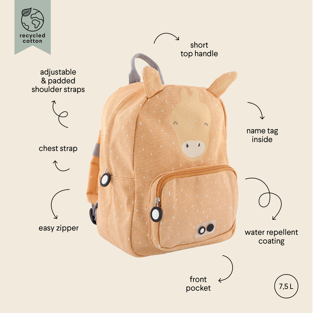 (90-204) Backpack Mrs. Giraffe