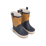 (LW19376) Sasha Thermo Rainboots - Navy Multi mix