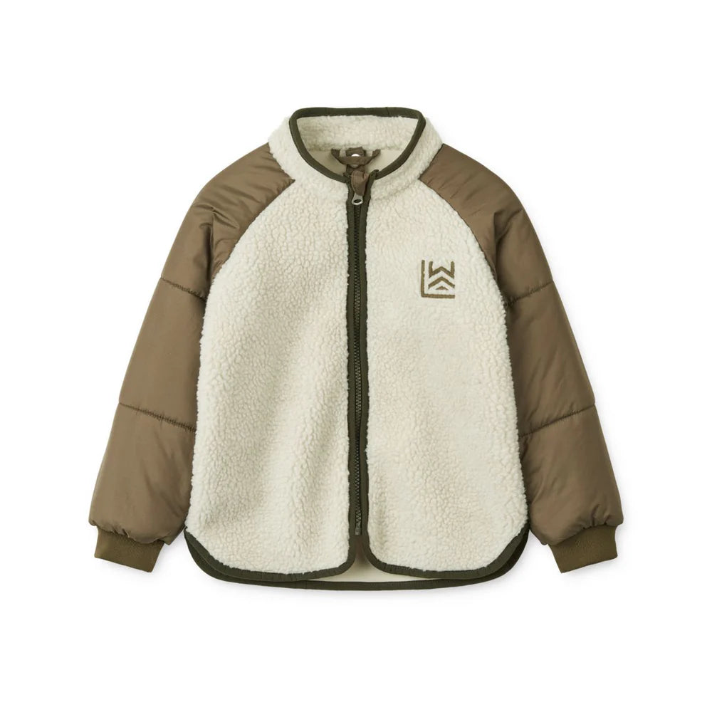 (LW19438) Timber 2 in 1 Jacket - Army Boy mix