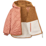 (LW17576) Jackson Reversible Jacket - Tuscany Rose