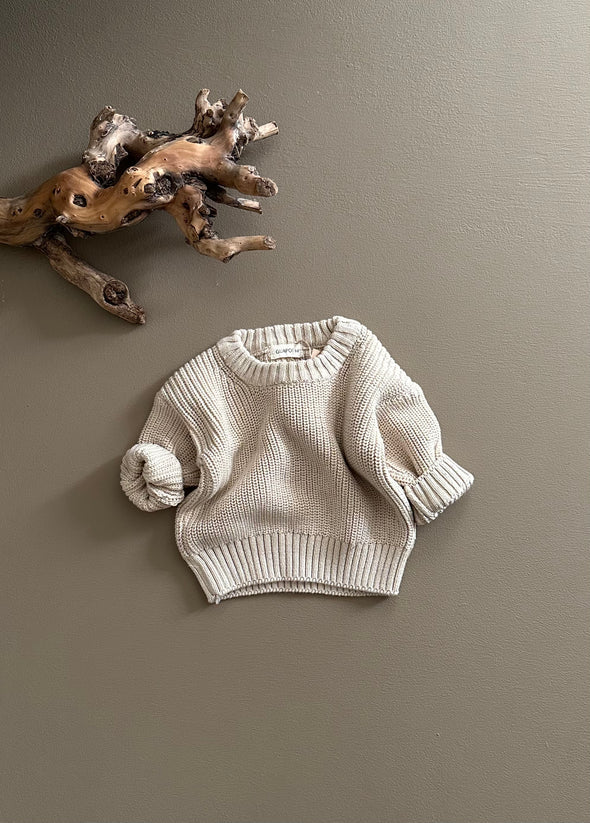 CHUNKY SWEATER | NATURE