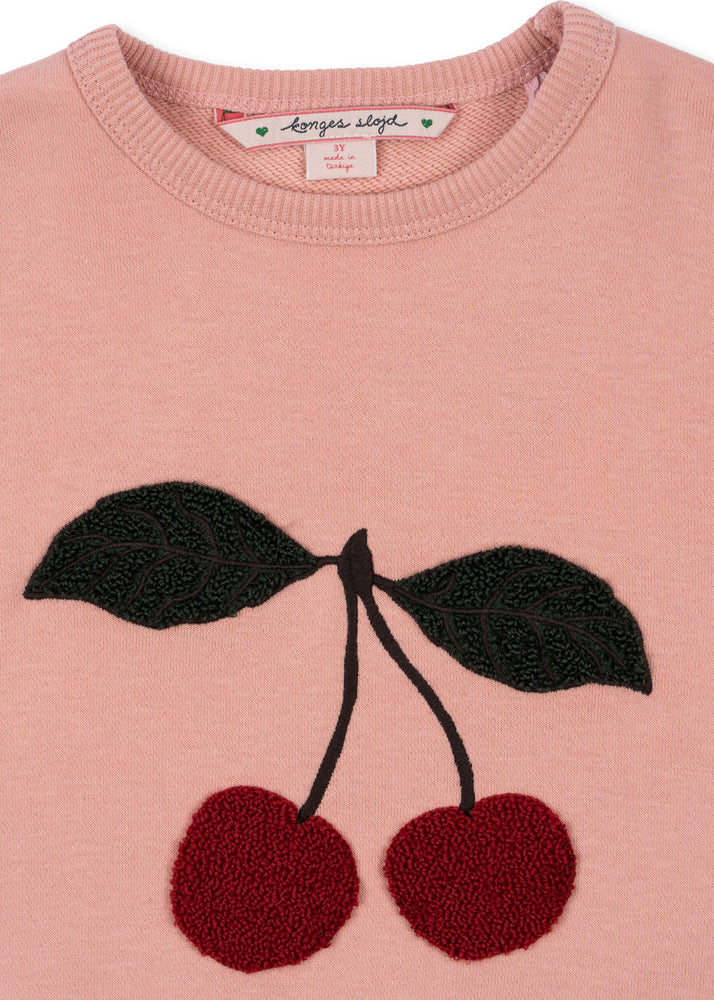 (KS102024) Lou Terry Sweat Shirt OCS - Mellow Rose