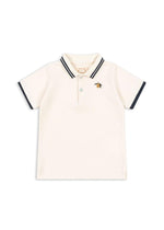 (KS103304) Florian Polo Shirt Gots - Antique White