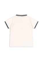 (KS103304) Florian Polo Shirt Gots - Antique White