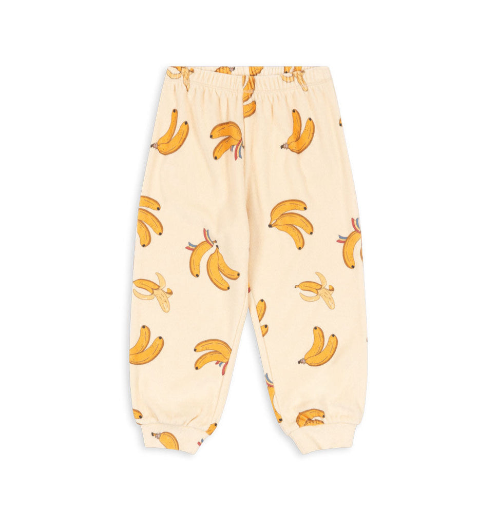 (KS102599) Itty Sweat Pants Gots - Go Bananas