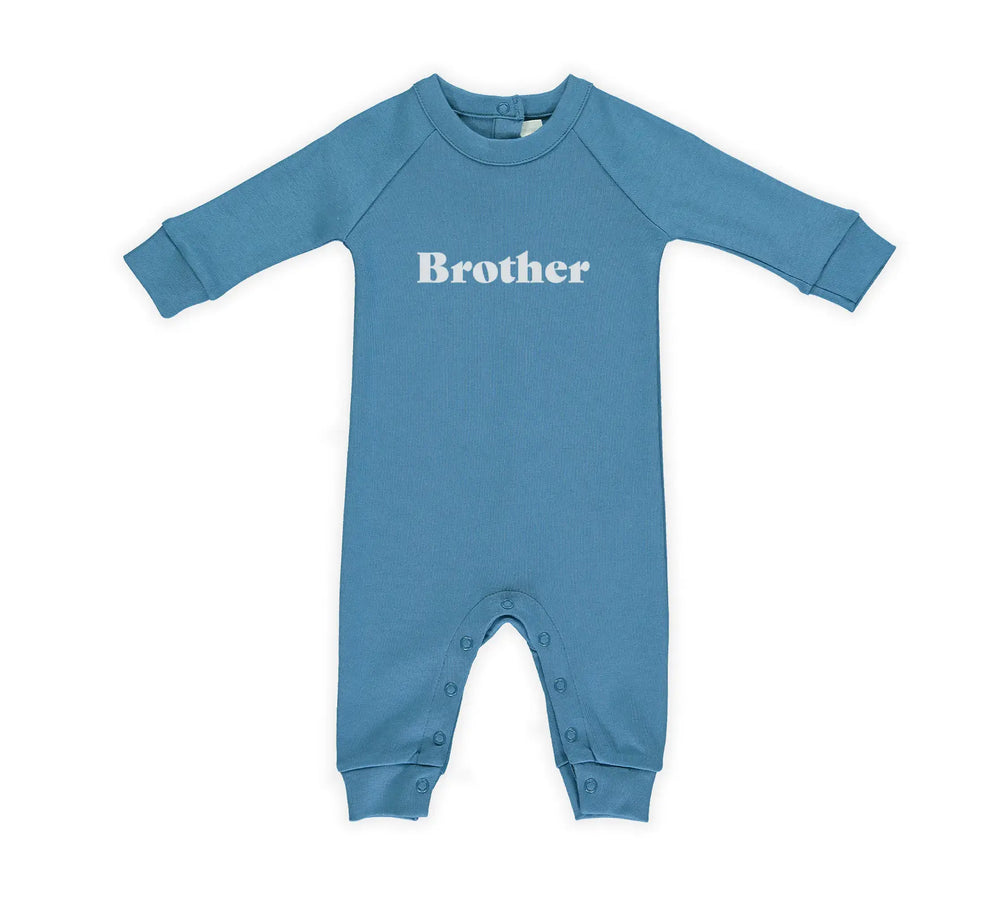 Onesie "Brother" Dark Blue