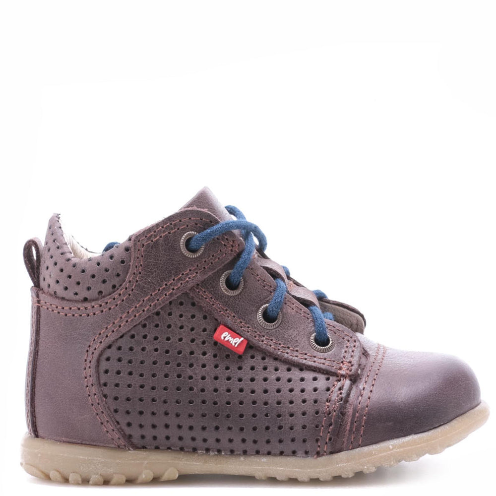 (2429-18) Emel first shoes - dark brown - MintMouse (Unicorner Concept Store)