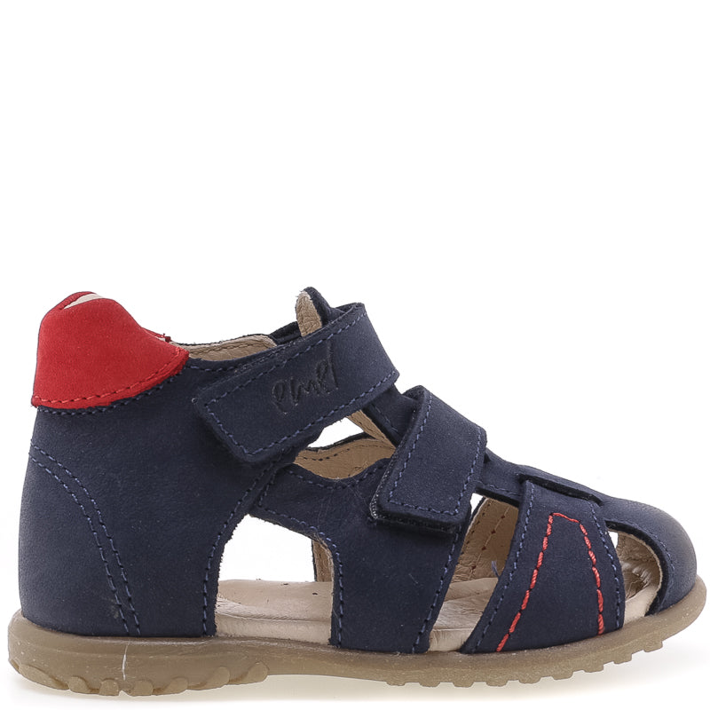 (2437-25) Emel navy closed sandals - MintMouse (Unicorner Concept Store)