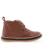 (2621A-12) Emel brown lace-up shoes with zipper - MintMouse (Unicorner Concept Store)