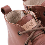 (2621A-12) Emel brown lace-up shoes with zipper - MintMouse (Unicorner Concept Store)