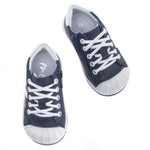 (2627A-26/2628A-26) Emel low trainers with bumper - blue - MintMouse (Unicorner Concept Store)