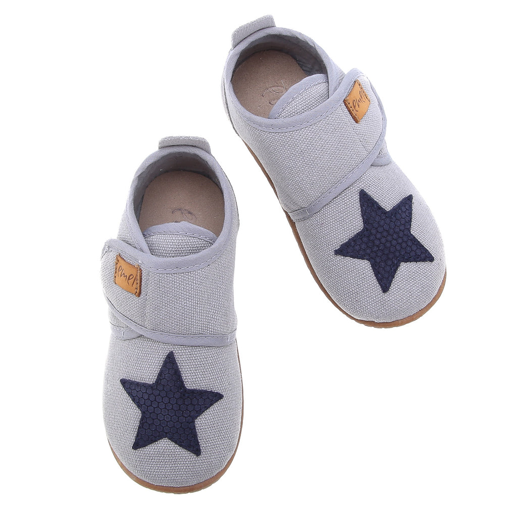 Emel slippers - Grey star (100-7)