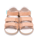 (2386-19) Emel cognac 3 strap Sandals - MintMouse (Unicorner Concept Store)